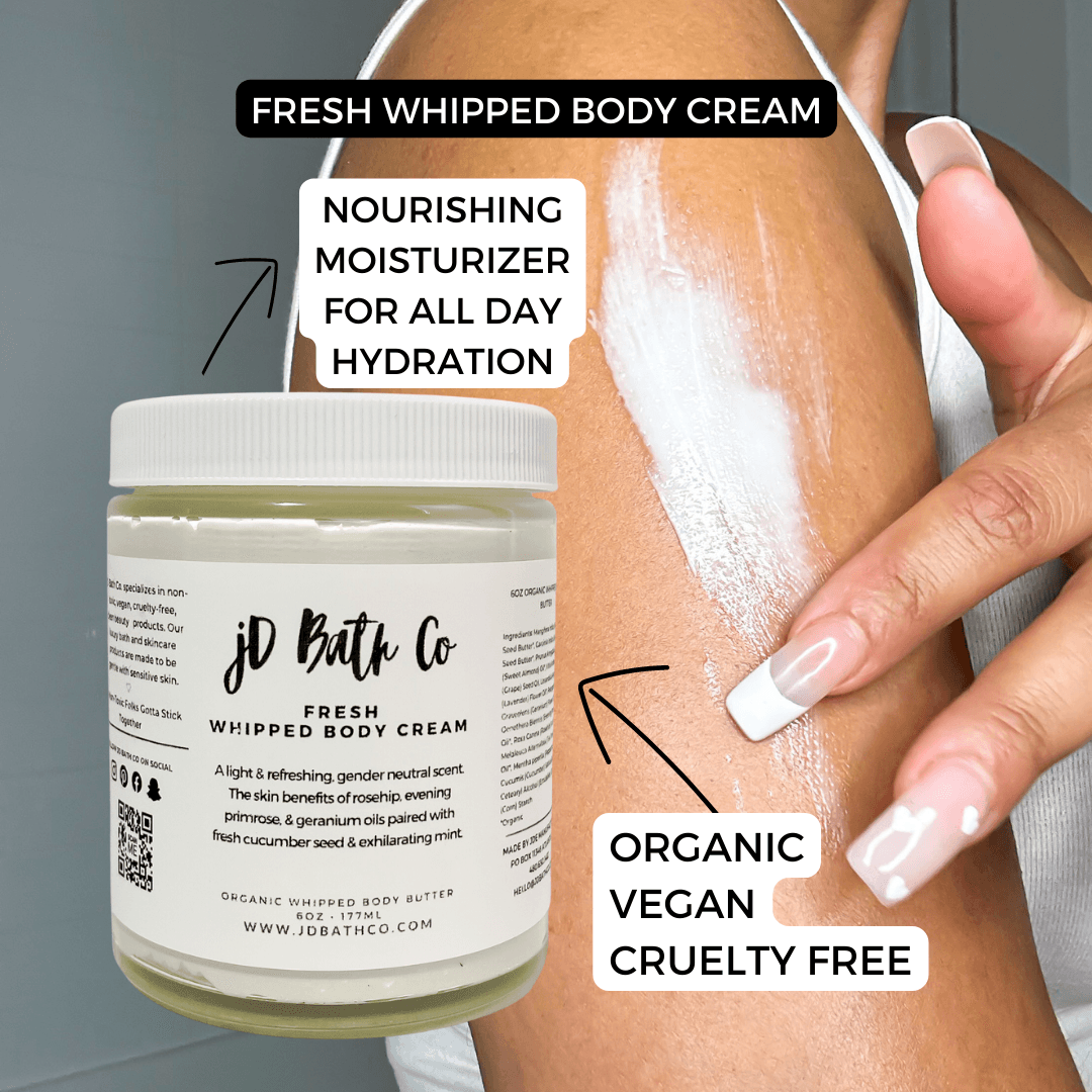 Fresh Whipped Body Cream - jD Bath Co