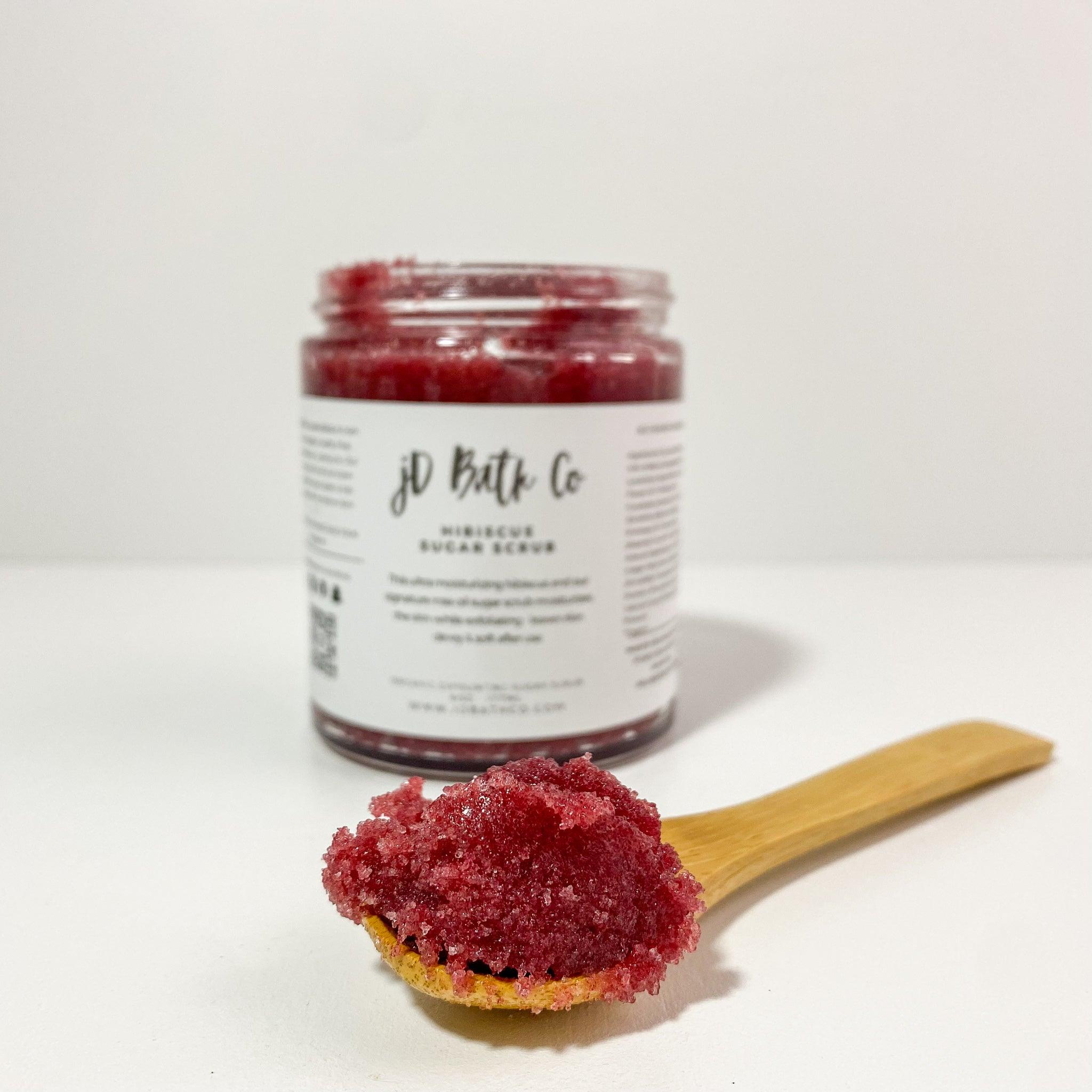 Hibiscus Sugar Scrub Benefits - jD Bath Co