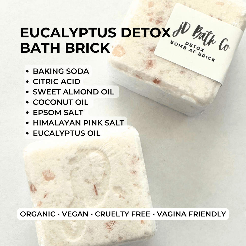 Eucalyptus Detox Bath Brick - jD Bath Co