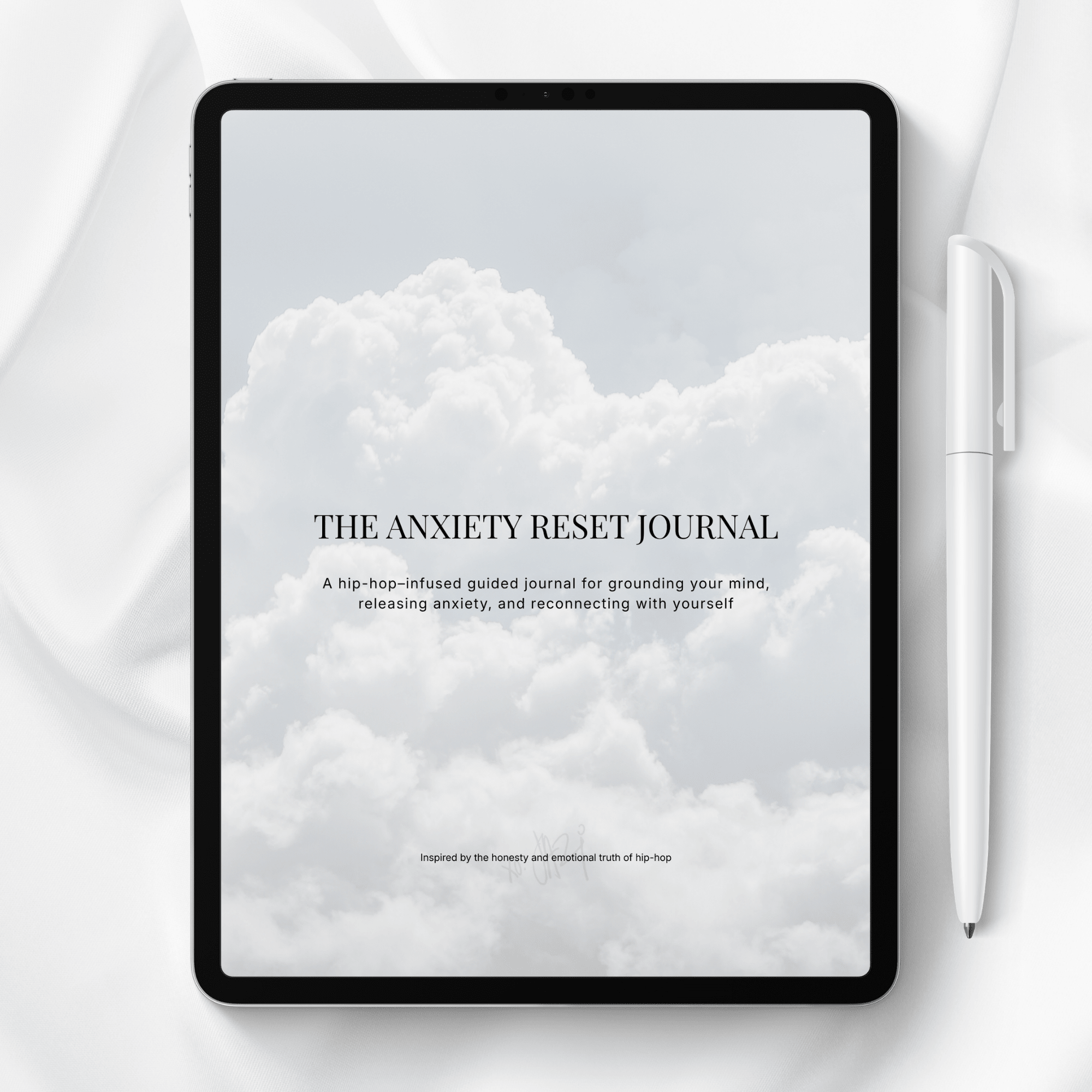 Hip Hop Inspired Anxiety Reset Journal for Women (Digital Download) - jD Bath Co - 