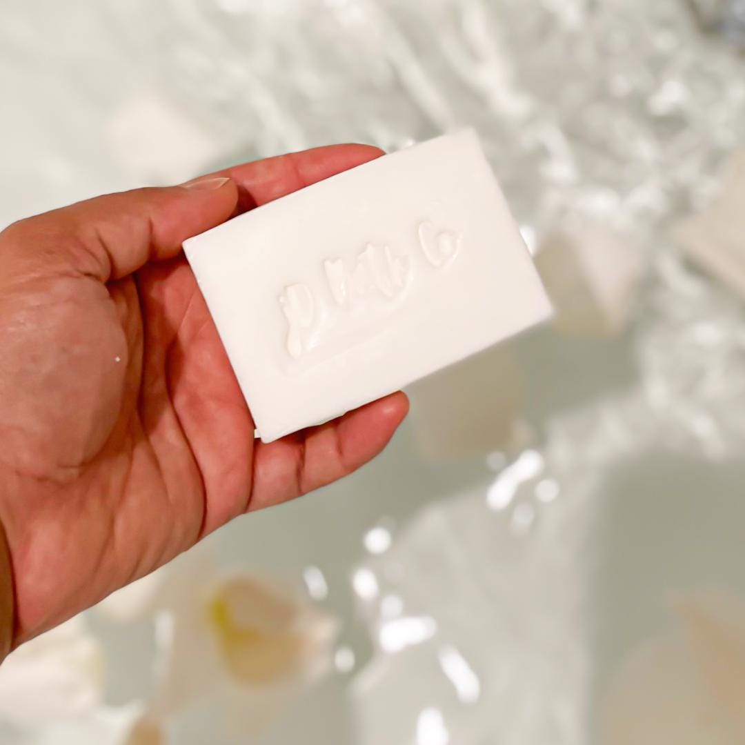 Rose Mint Soap Bar Set: Handmade Organic Soap for Sensitive Skin