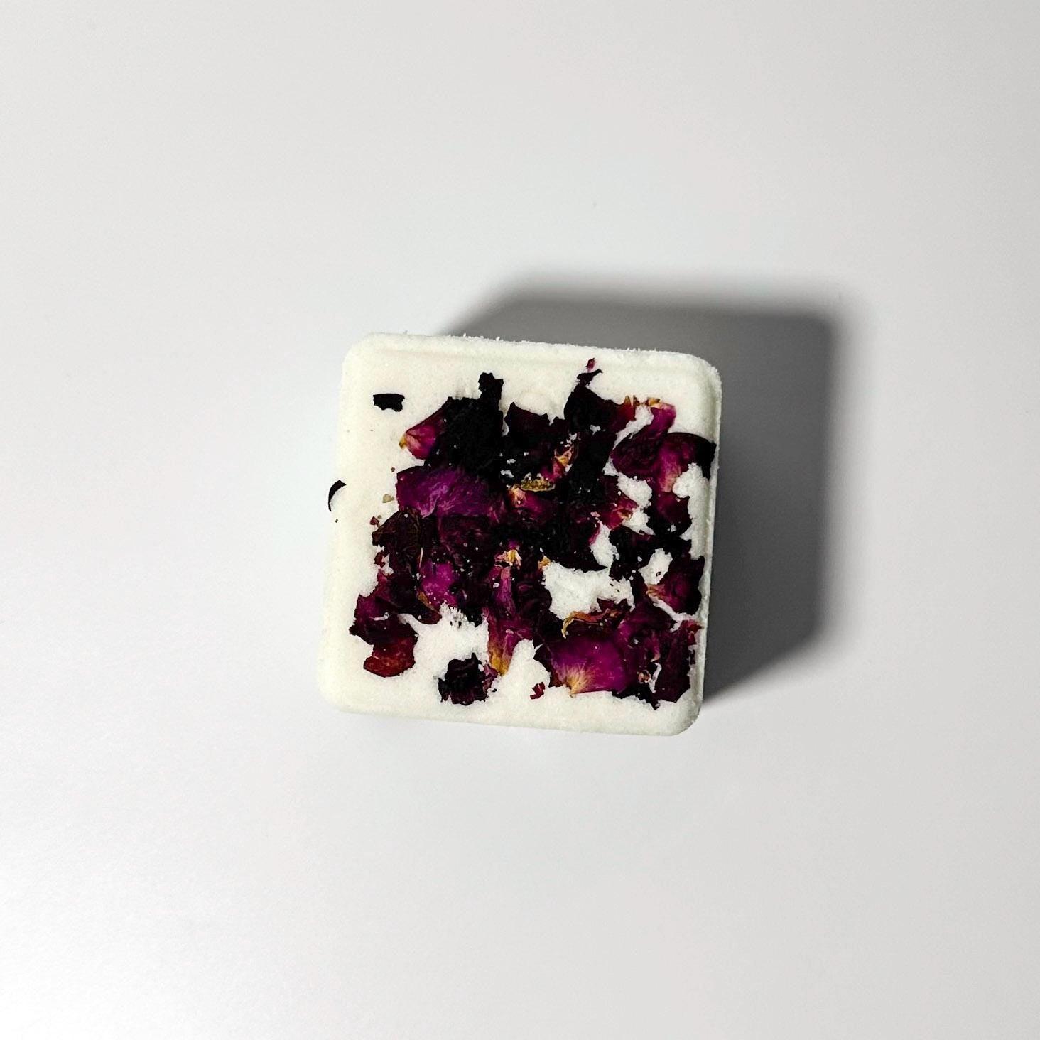 Handmade Organic Bath Bomb: Rose, Lavender, Tea Tree - Self Care Gift