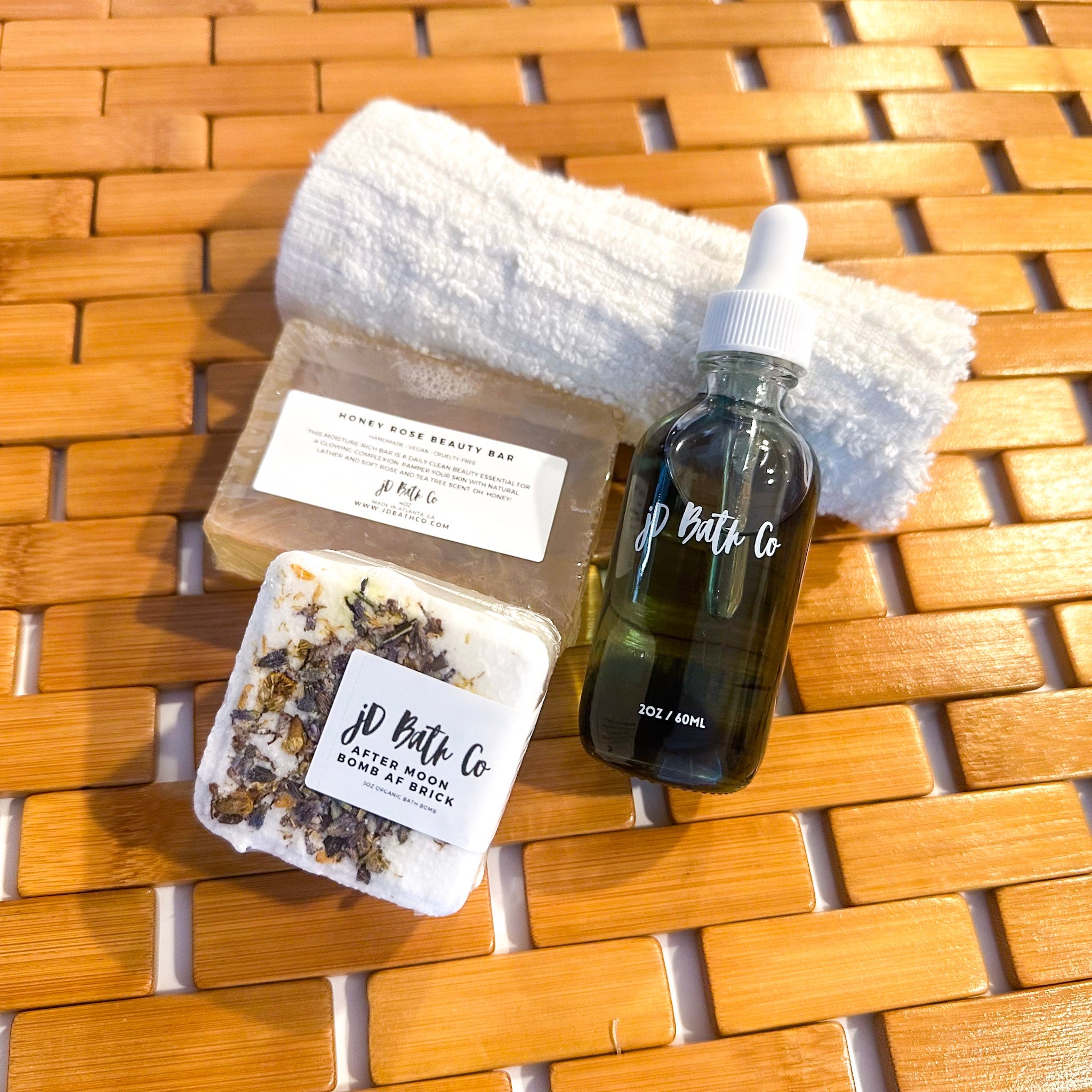Period Care Set for Gentle Cleansing, Comfort, and Breakout Care - jD Bath Co-