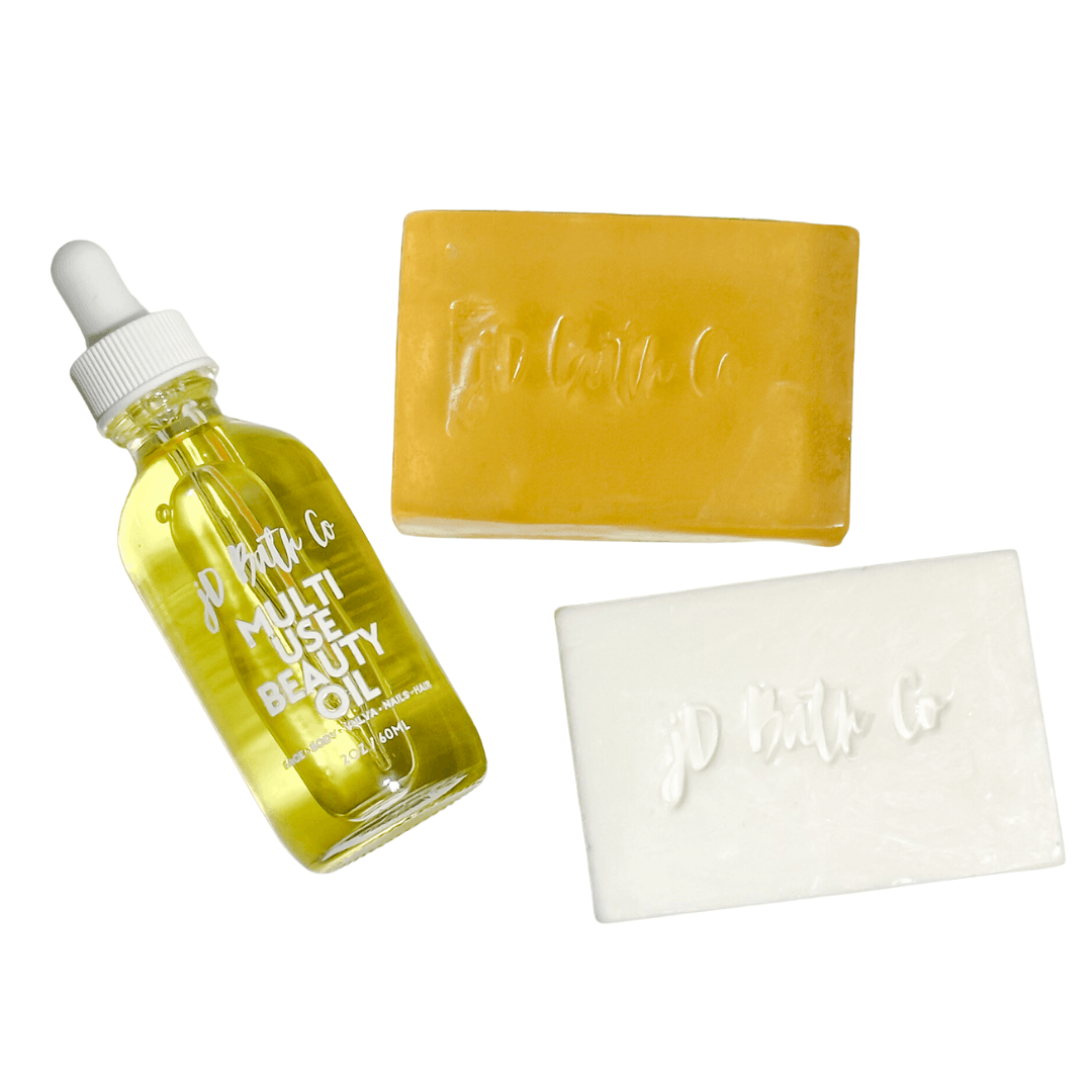 Rose Oil + Soap Set - jD Bath Co